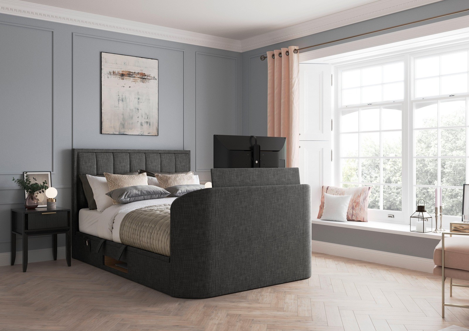 Grey bedroom design ideas